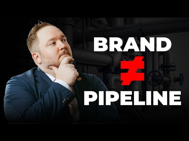 Jim Fisher explaining why branding alone doesn't fill an advisor's calendar
